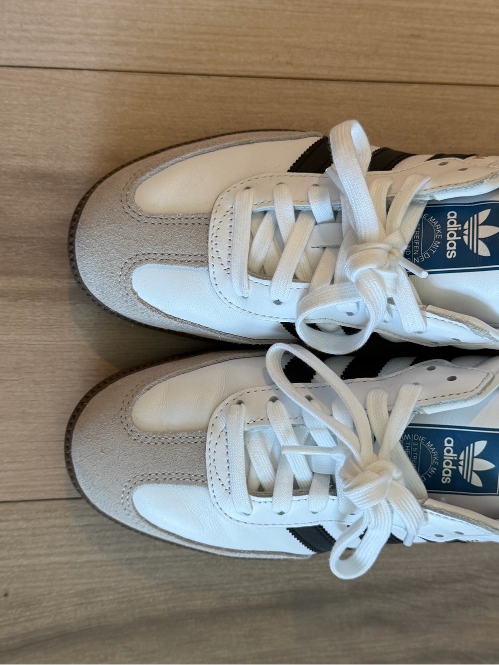 Adidas OG Samba Sneakers (Cloud White / Core Black) - Picture 4 of 9